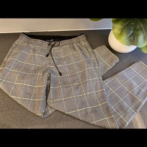 ZARA - Men Plaid Jogger Pants